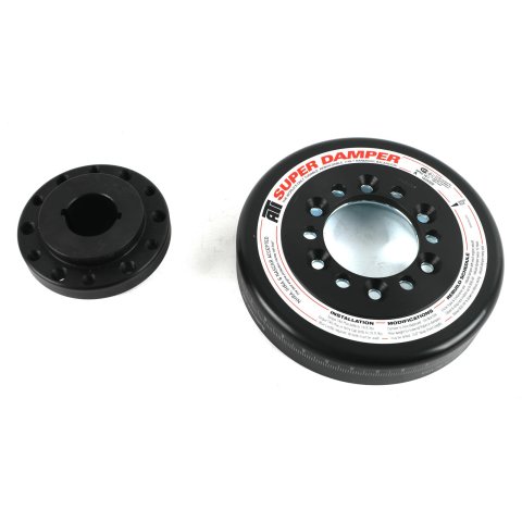 ATI Damper - 7.074in - Steel - Chevy SB/90 Deg V6 - Blower & BBC Seal - 6 Bolt - Dual Key - 3 Ring
