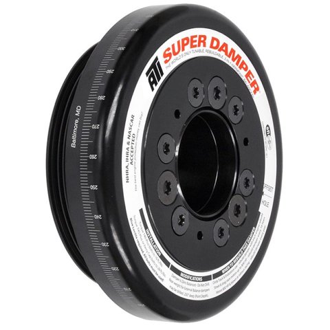 ATI Damper - 7.07in - Alum - 6 Grv - Toyota Supra - 94-98 - JZ80 - 5.88 Drive - 2RG - OEM Belt Size