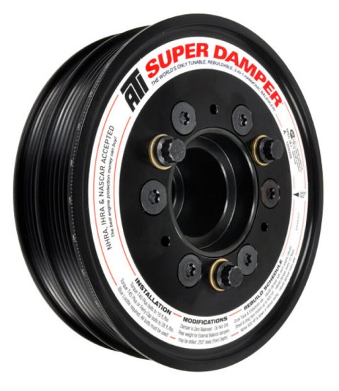 ATI Damper - 6.78In - AL - 6 Grv - 2011+ Ford Coyote 5.0 Mustang w/o AC - 4 Ring (OEM / 31T 8mm HTD)