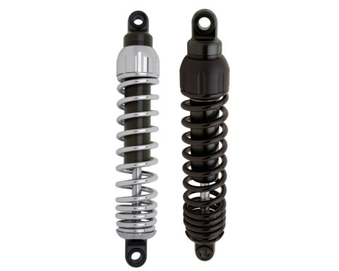 Progressive Harley-Davidson 444 Series Shocks 13.0in - Chrome