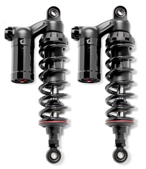 Progressive Harley-Davidson FXR/XL 990 Series Shocks 14.0in - Black