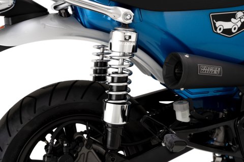 Progressive 2025 Honda DAX 125 412 Series Shocks 13.5in - Chrome