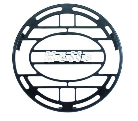 Hella Stone Shield Round Plastic Black Hella Logo Light Cover (MOQ 10)