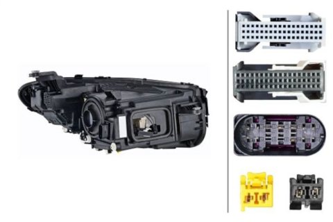 Hella 2021 Mercedes-Benz Cls Series Headlamp Lh