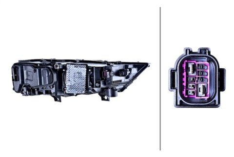 Hella 2020-2022 Audi Q7 LED Headlight Assembly