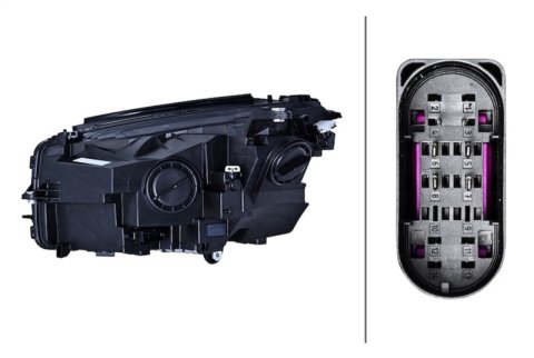 Hella 2016-2021 Mercedes-Benz GLC250 Headlight Assembly