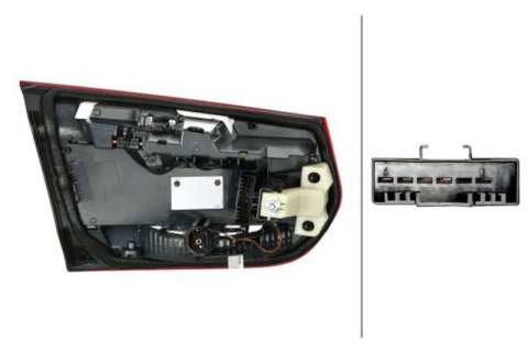 Hella 2013-2019 BMW 320i Right Tail Light