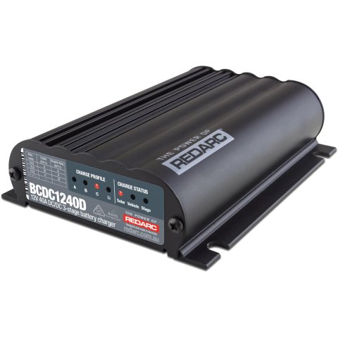 REDARC DC/DC Dual Input In-Vehicle Battery Charger - 12V 40A