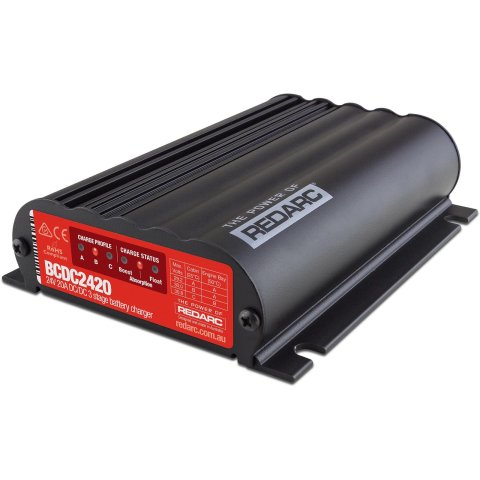 REDARC DC/DC 3-Stage In-Vehicle Battery Charger - 24V 20A