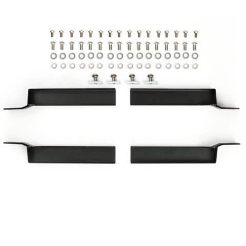 REDARC Solar Panel Bracket for Rhino-Rack Vortex & Heavy Duty Crossbars (Low Seated) - 4 Pack