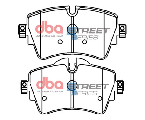 DBA 12-19 BMW 335i Street Series Front Brake Pads