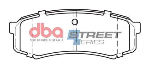 DBA 10-19 Lexus GX460 Street Series Rear Brake Pads