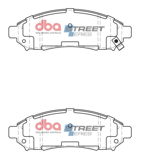 DBA 04-12 Nissan Pathfinder Street Series Front Brake Pads