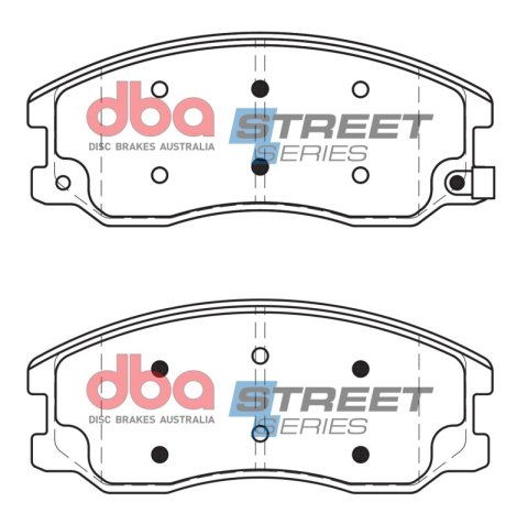 DBA 12-15 Chevrolet Captiva Sport Street Series Front Brake Pads