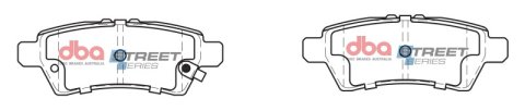DBA 04-12 Nissan Pathfinder 4.0L Street Series Rear Brake Pads