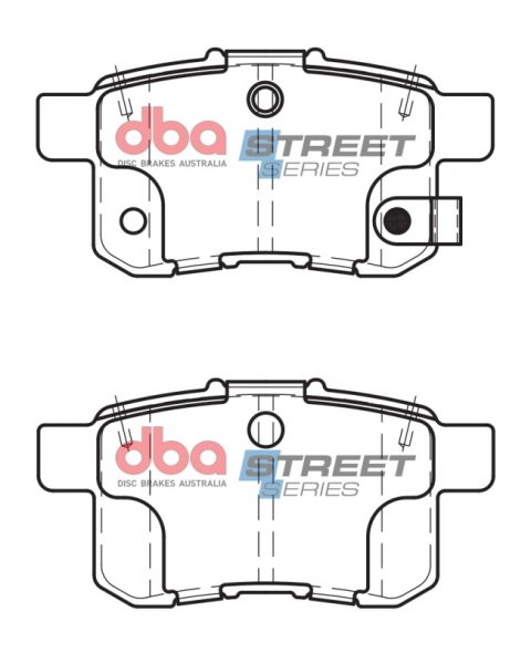 DBA 09-14 Acura TSX Street Series Rear Brake Pads