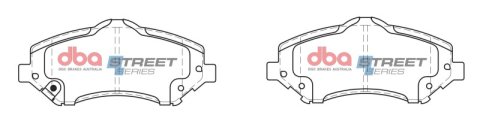 DBA 08-16 Chrysler Town & Country Street Series Front Brake Pads