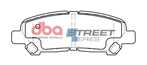 DBA 08-13 Toyota Highlander Street Series Rear Brake Pads