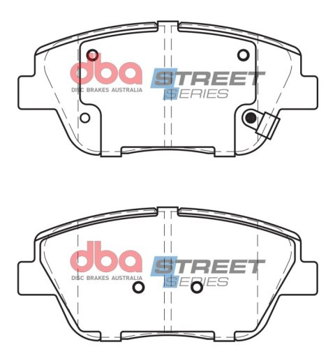 DBA 09-19 Hyundai Sonata Hybrid (300mm Front Rotor) Street Series Front Brake Pads