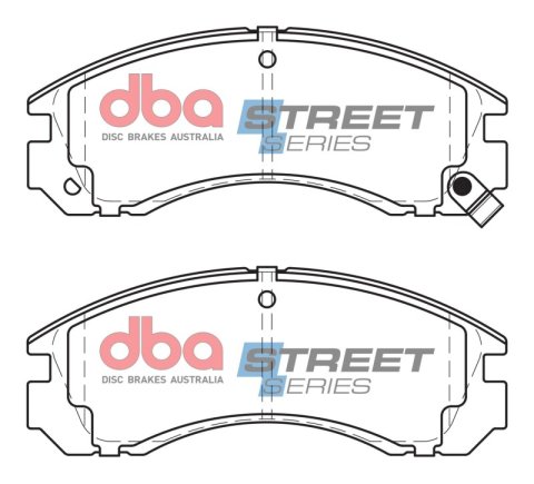 DBA 91-99 Mitsubishi 3000GT (Excl VR-4 Models) Street Series Front Brake Pads
