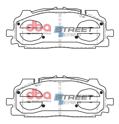 DBA 17-19 Audi S4 Street Series Front Brake Pads