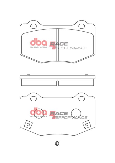 DBA 16-17 Audi A7 (w/400mm Front Disc) Front RP Performance Brake Pads
