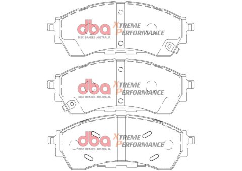 DBA 07-15 Audi Q7 (w/o Performance Pkg/352mm Front Rotor) XP Performance Front Brake Pads