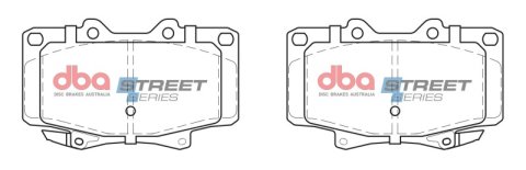 DBA 96-97 Lexus LX450 Front Street Series Brake Pads