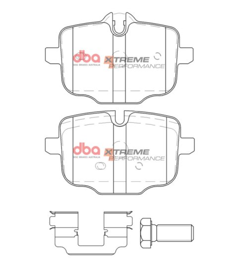 DBA 19-22 BMW 330i (Excl M Sport Package/Brakes) Rear XP Performance Brake Pads