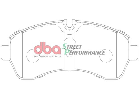 DBA 07-09 Dodge Sprinter 3500 DRW Front SP Performance Brake Pads