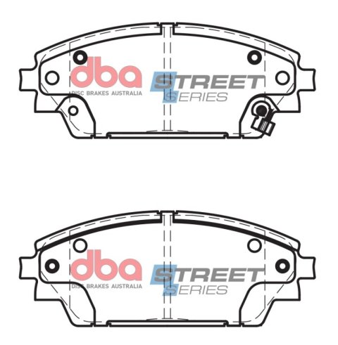 DBA 14-16 Mazda 3 Front Street Series Brake Pads