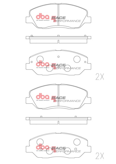 DBA 2022+ Hyundai i20 N Front RP Performance Brake Pads