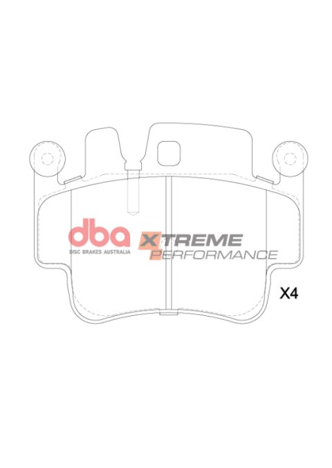 DBA 98-01 Porsche 911 Carrera 996 / 04-13 Porsche Carrera S 997 XP Performance Front/Rear Brake Pads