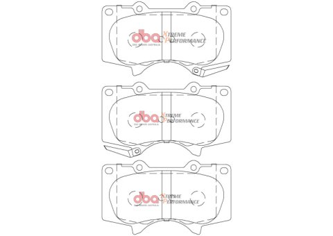DBA 2015+ Toyota Fortuner XP Performance Brake Pads