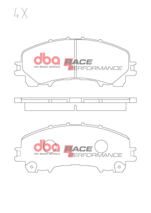 DBA 2023+ Nissan Z (Z34) RP Performance Front Brake Pads
