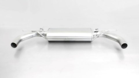 Remus 2017 Volkswagen GTI Mk VII Axle Back Exhaust w/Connection Tube/Silencer/Polished Tail Pipe Set (Bundled Kit)