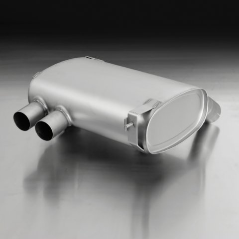 Remus 2007 BMW 3 Series E90/E91/E92/E93 Axle Back Exhaust w/Connection Tube/Polished Tail Pipe Set (Bundled Kit)