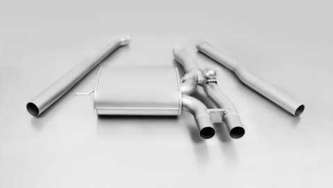 Remus 2014 Mini Cooper S F55 (Excl Facelift Models) 2.0T Cat-Back Exhaust w/Adapter & Tail Pipe Set (Bundled Kit)