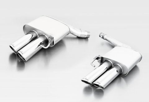 Remus 2007 Audi S5 Quattro Coupe (B8) 4.2L V8 Sport Exhaust w/84mm Angled Tail Pipe Set (1x rms049208 0556L, 1x rms049208 0556R)
