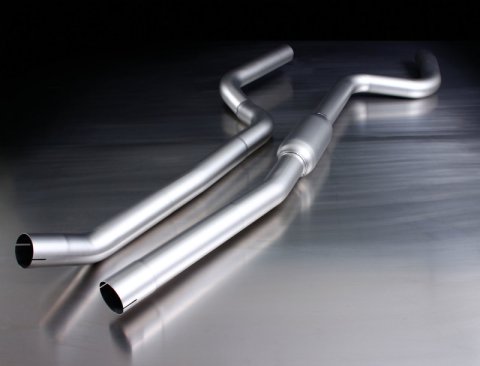 Remus 2011 BMW 1 Series F20/F21 Axle Back Exhaust w/84mm Carbon Ring Tail Pipe Set & Front Silencer (1x rms084111 1583CS, 1x rms084111 0300)