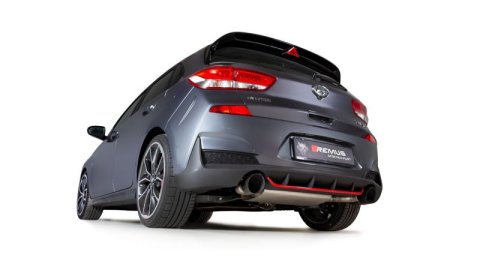 Remus 2018 Hyundai I30 N Performance 2.0T (w/GPF) GPF-Back Exhaust w/Tail Pipe Set (1x rms285518 1500, 2x rms0406 70CSR)