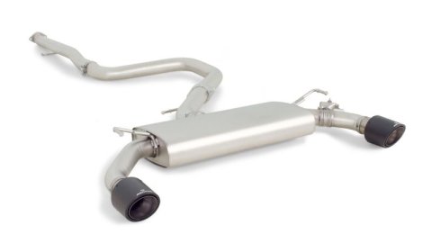Remus 2017 Hyundai I30 N Performance 2.0T Cat-Back Exhaust w/Straight Chrome Tail Pipe Set (1x rms286017 1500, 2x rms0406 70SGR)