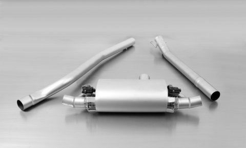 Remus 13-18 Mercedes A 45 AMG Cat-Back Exhaust w/Connection Tubes (1x rms504013 1500, 1x rms504513 1600)