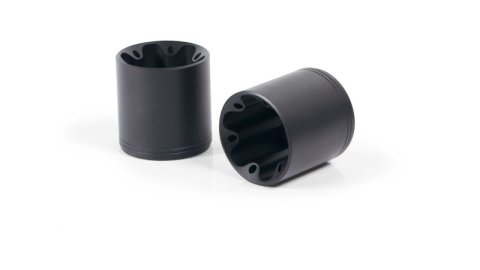 Remus 2021+ BMW R 18 (Euro 5) Chrome Slip On - Left & Right Side w/Straight End V1 End Caps - Black (1x rms007102 089920LR, 1x rmsEK61)