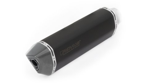 Remus 2019 BMW R 1250 R R 1250 RS Black Hawk Matt Black Slip On w/ Connection Tube (1x rms0105 088219, 1x rms64782 088219)