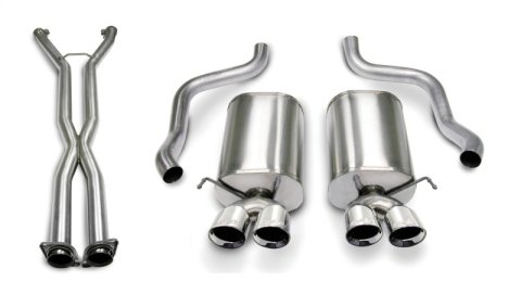 Corsa 07-08 Corvette 2.5in. Sport Series Cat-Back Dual Rear Exit with Twin 3.5in. Polished Tips