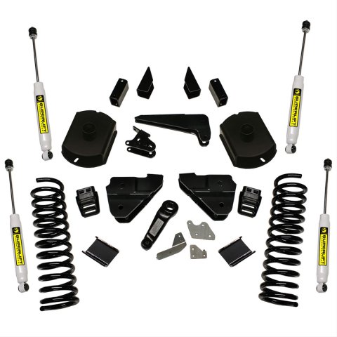 Superlift 14-18 Dodge Ram 2500 4WD 4in Lift Kit w/ Superlift Shocks and Radius Arm Drop Brackets (1x slf240, 1x slf4689-1, 1x slf4690-1, 1x slf84037)