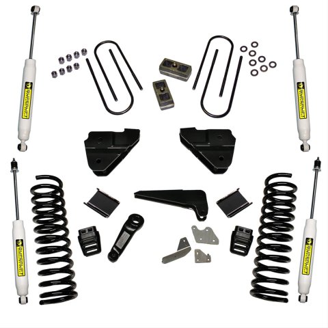 Superlift 13-18 Dodge Ram 3500 4WD 4in Lift Kit w/ Superlift Shocks (1x slf240, 1x slf4690-1, 1x slf4693-1, 1x slf84036)