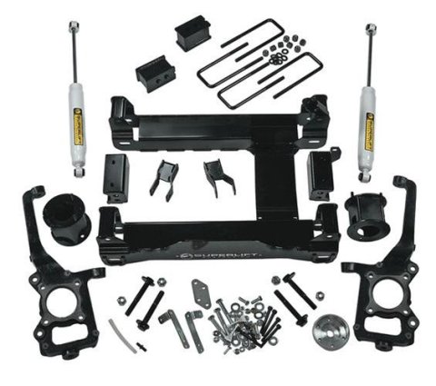 Superlift 09-14 Ford F-150 4WD 4.5in Lift Kit w/ Superlift Rear Shocks (1x slf9922, 1x slf9926, 1x slf9927, 1x slf9929, 1x slf84057)