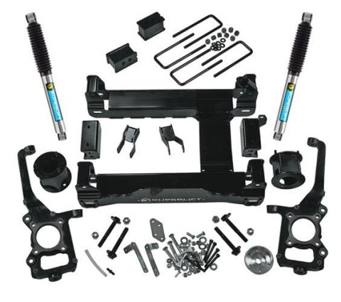 Superlift 09-14 Ford F-150 4WD 4.5in Lift Kit w/ Bilstein Rear Shocks (1x slf9922, 1x slf9926, 1x slf9927, 1x slf9929, 1x slf84058)